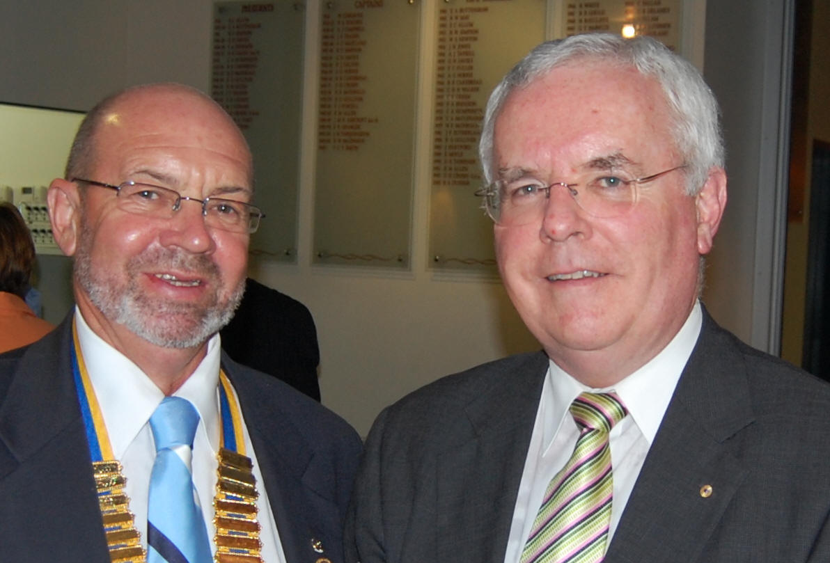 President Grahame True and Justice Treey Sheahan